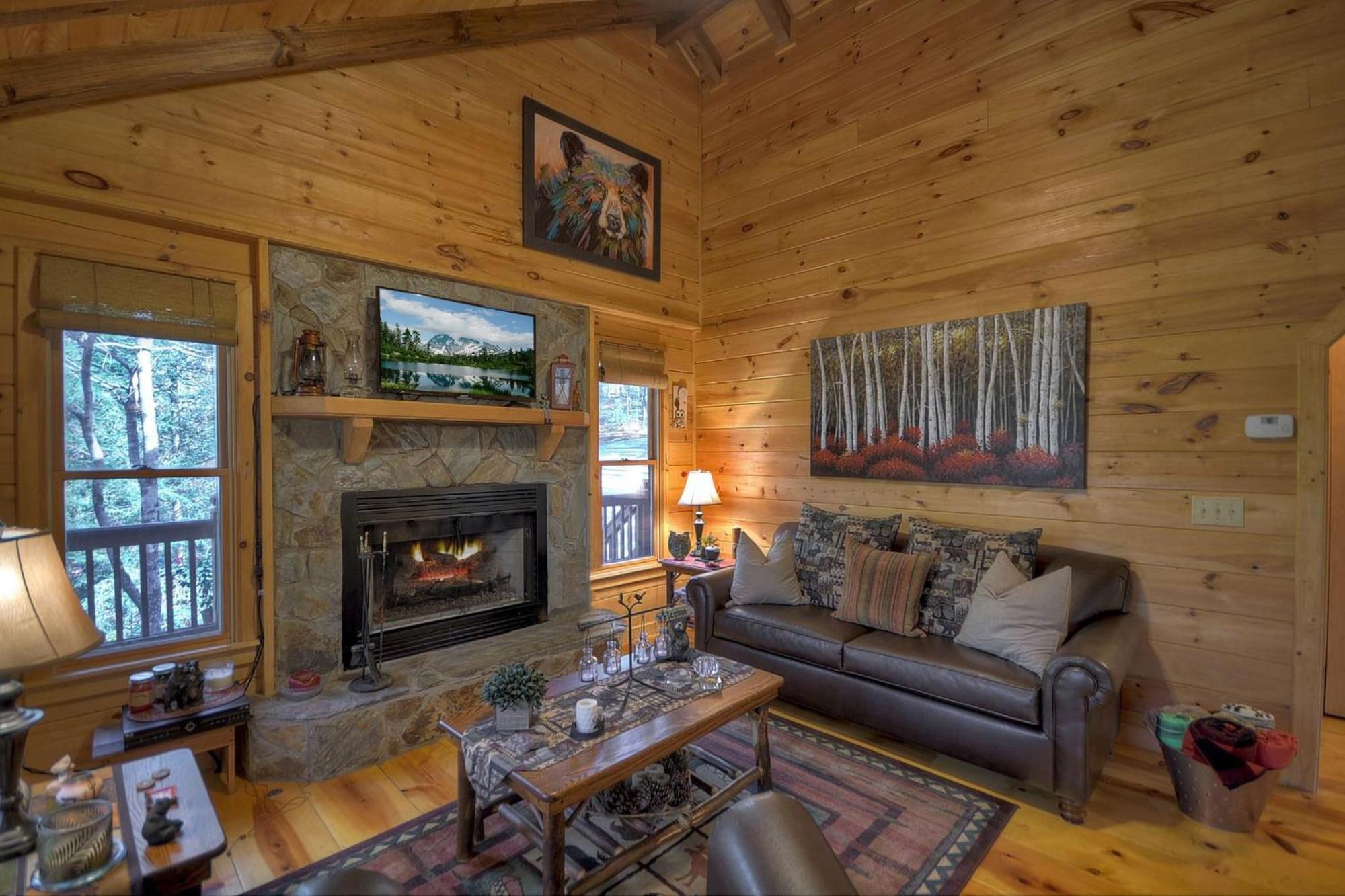 Knotty Pines Pet-Friendly Gas Fireplace Plus A Firepit Cherry Log Esterno foto